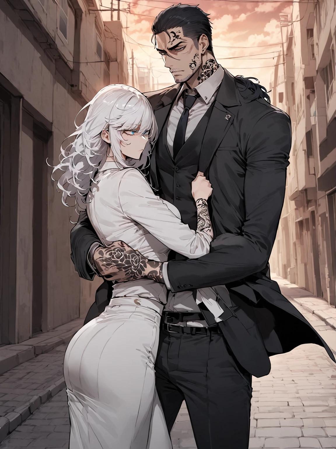 Mafia bump with young blind woman thumbnail