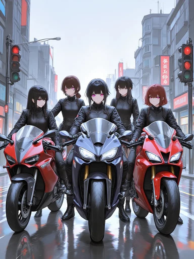 5 bikers thumbnail