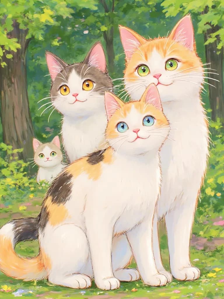 Kitty family  thumbnail