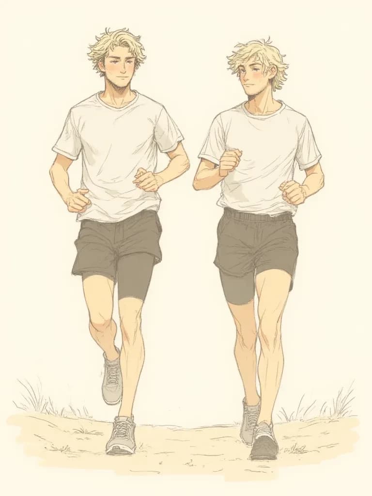 Leo & Kael - The Twin athlete thumbnail