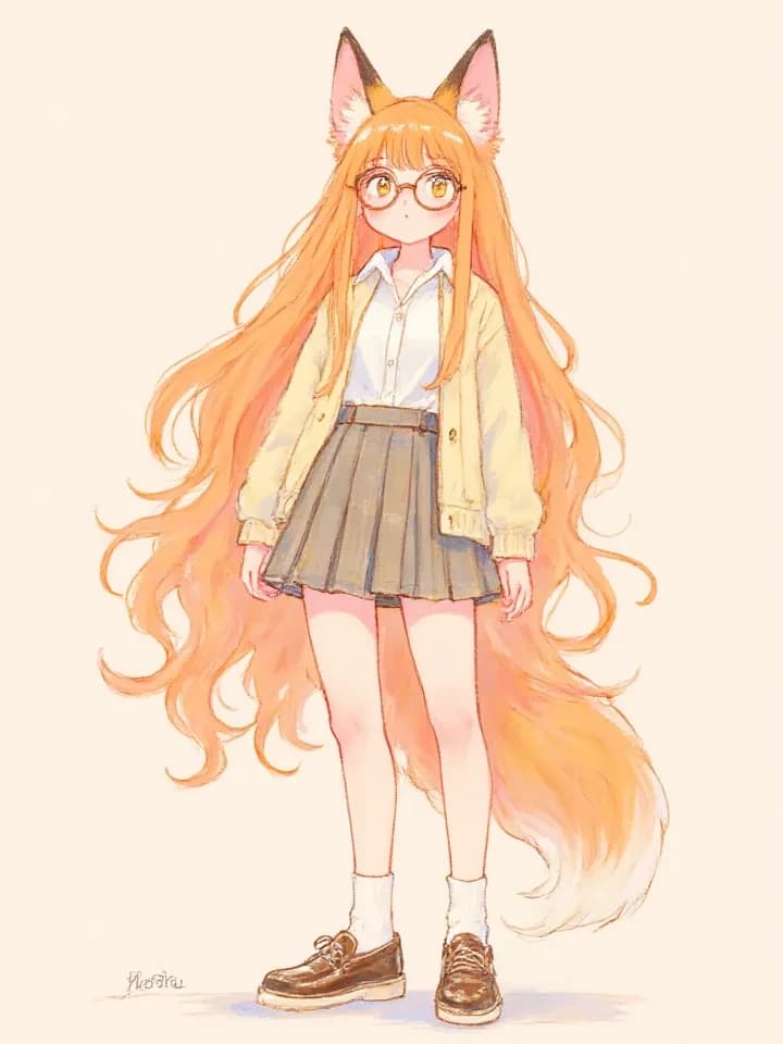 Fernanda - your flustered fox scholar thumbnail