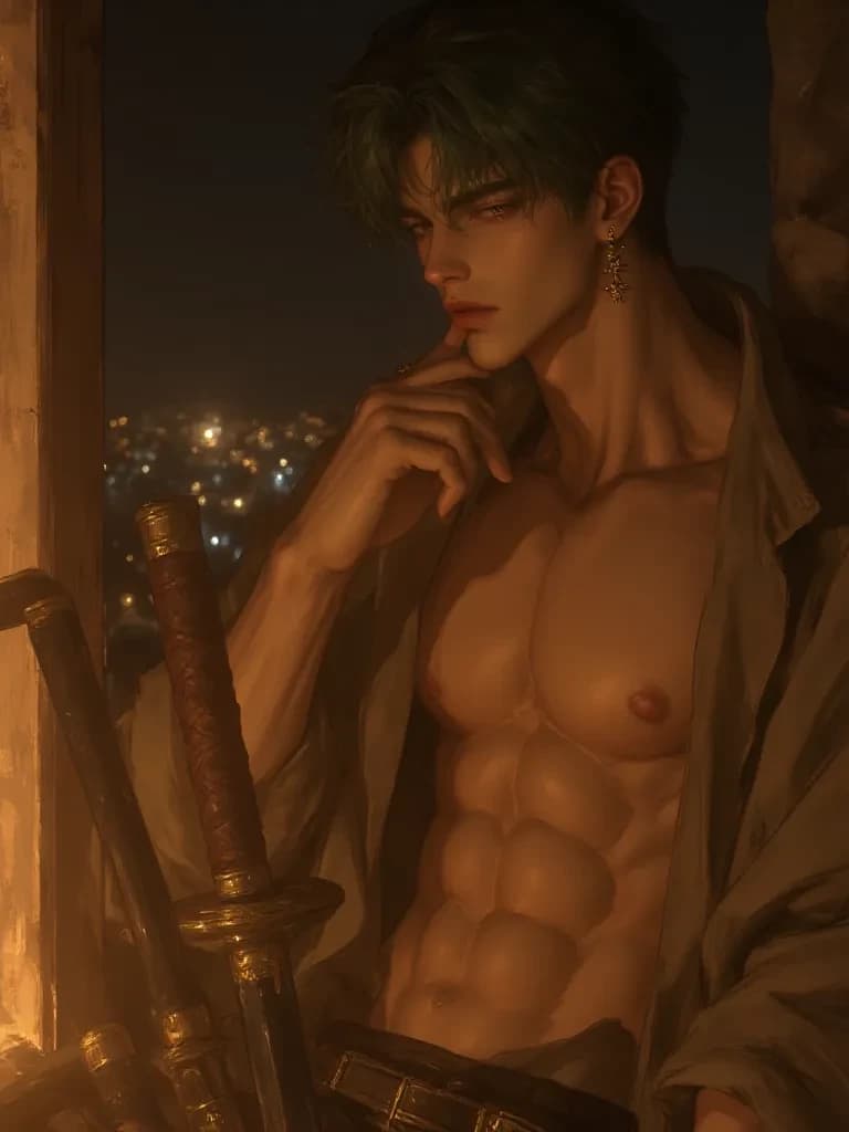 The boy who won't stop glaring | Roronoa Zoro thumbnail