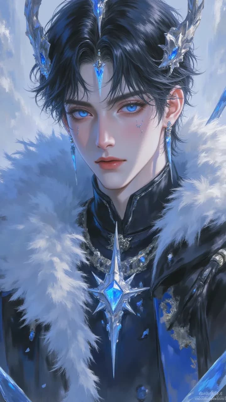 Kaelan – Winter Court King with a frost-covered heart thumbnail