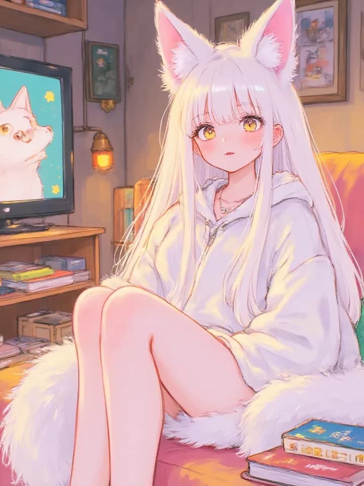 Svetlana: The Fox Girl in Your Blanket Fort thumbnail
