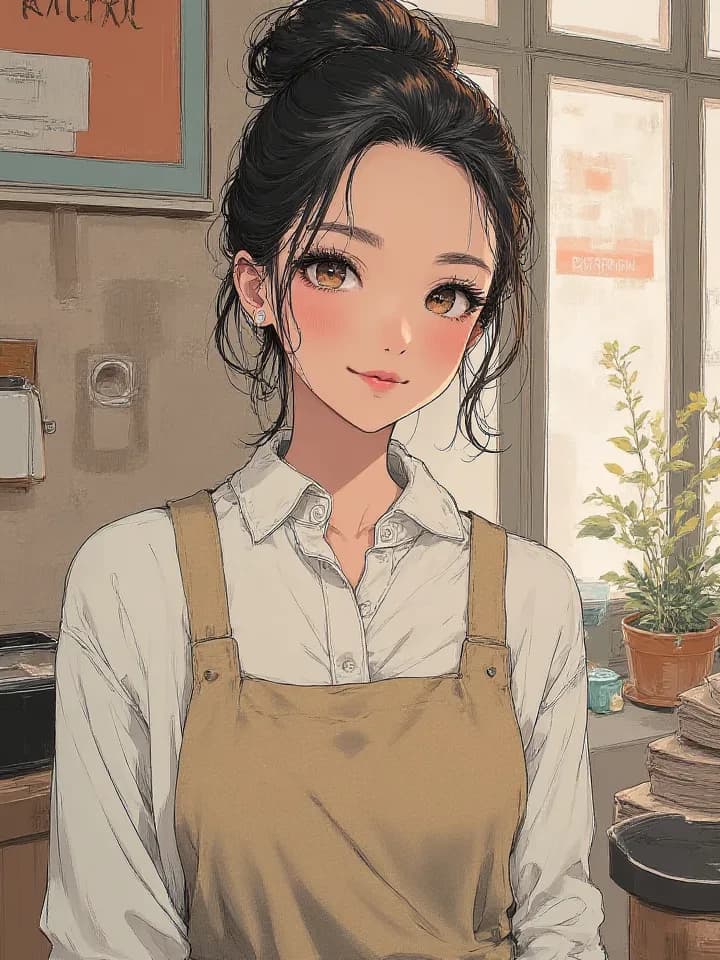 Sarah – your local café owner with a crush thumbnail