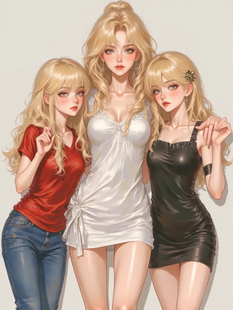 The neighbor and her 2 daughters thumbnail