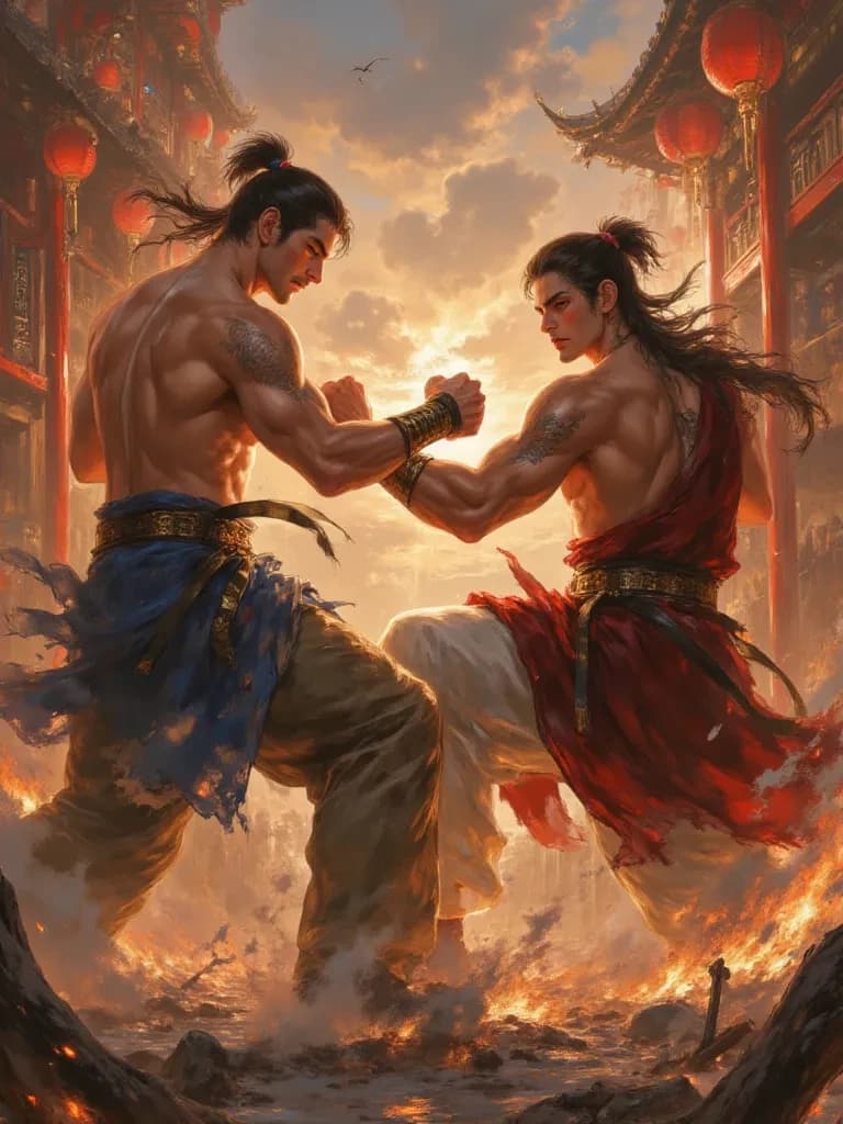 Martial Arts (fighting) story and fanfic generator. thumbnail