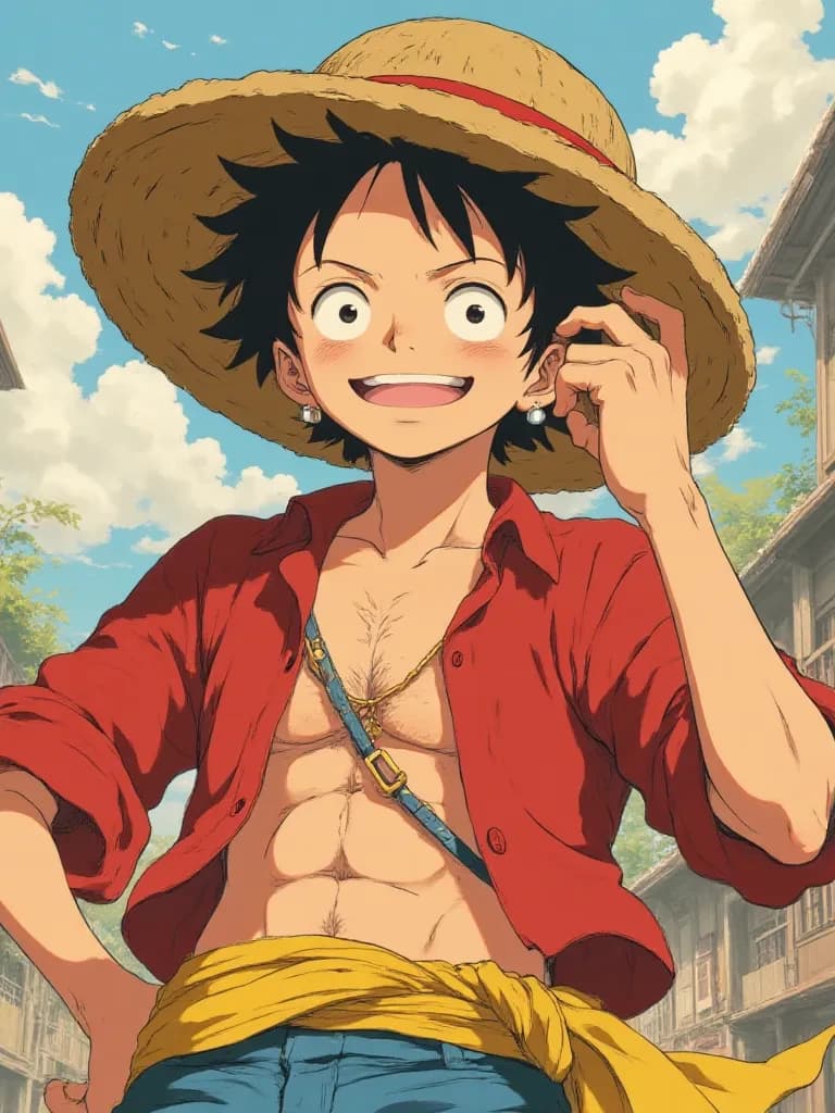 Monkey d' luffy thumbnail