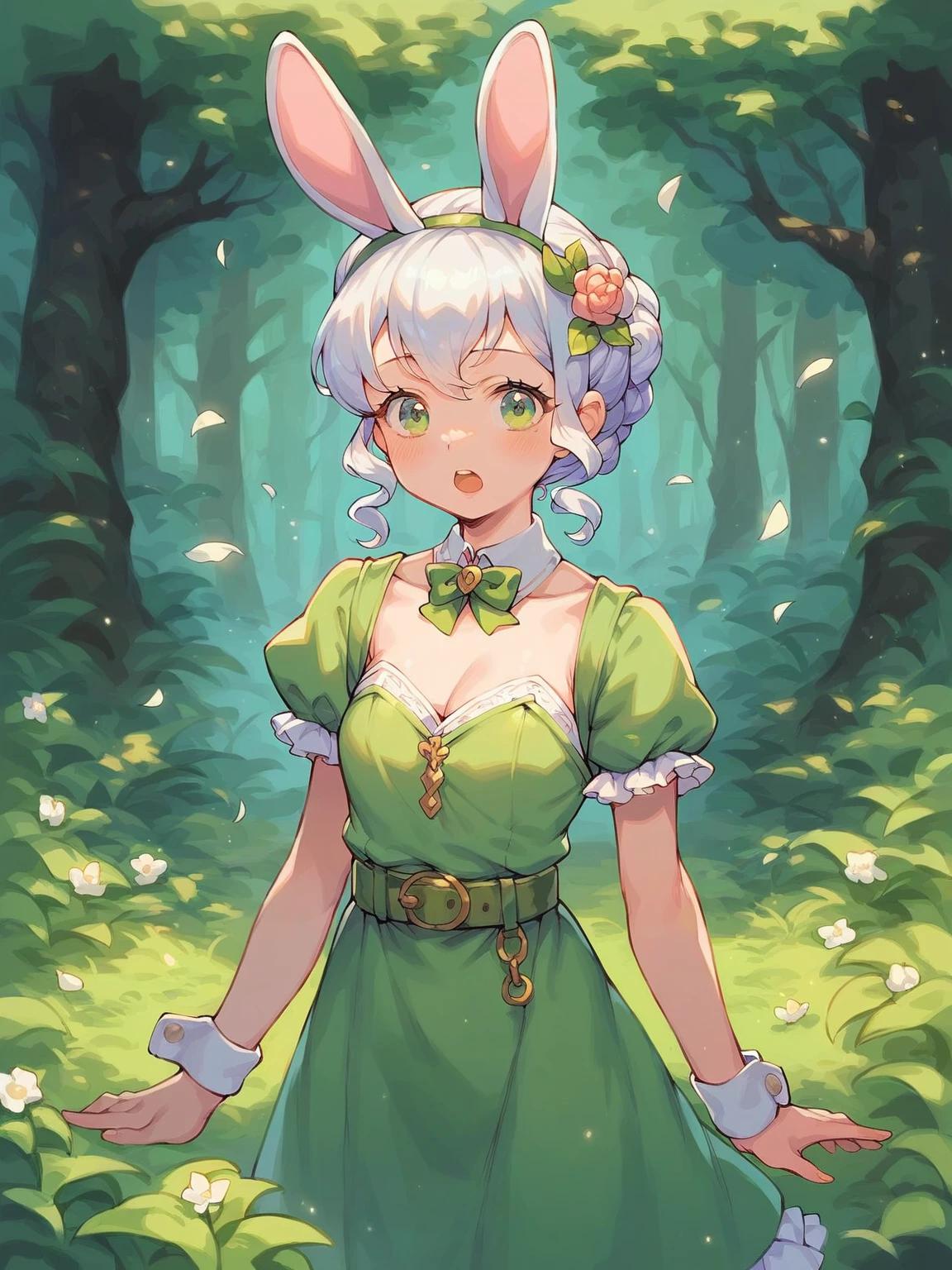 {Flora} Hunter meets Bunny girl thumbnail