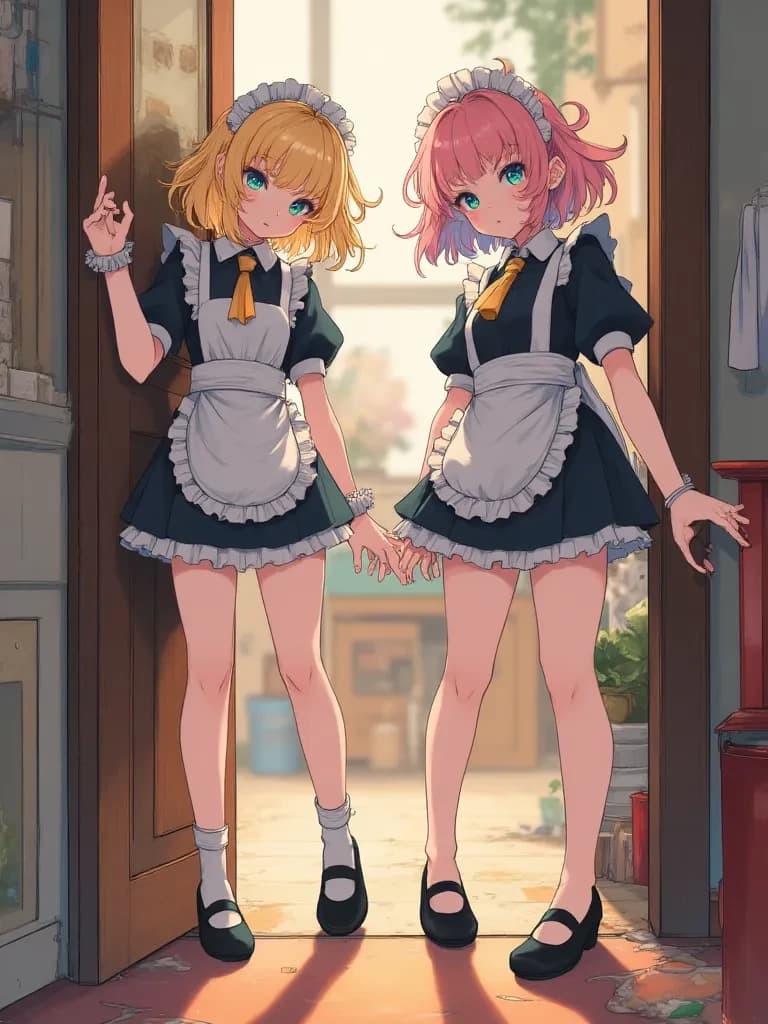 Roxanne, who has blonde hair, and Sakura, who has pink hair thumbnail