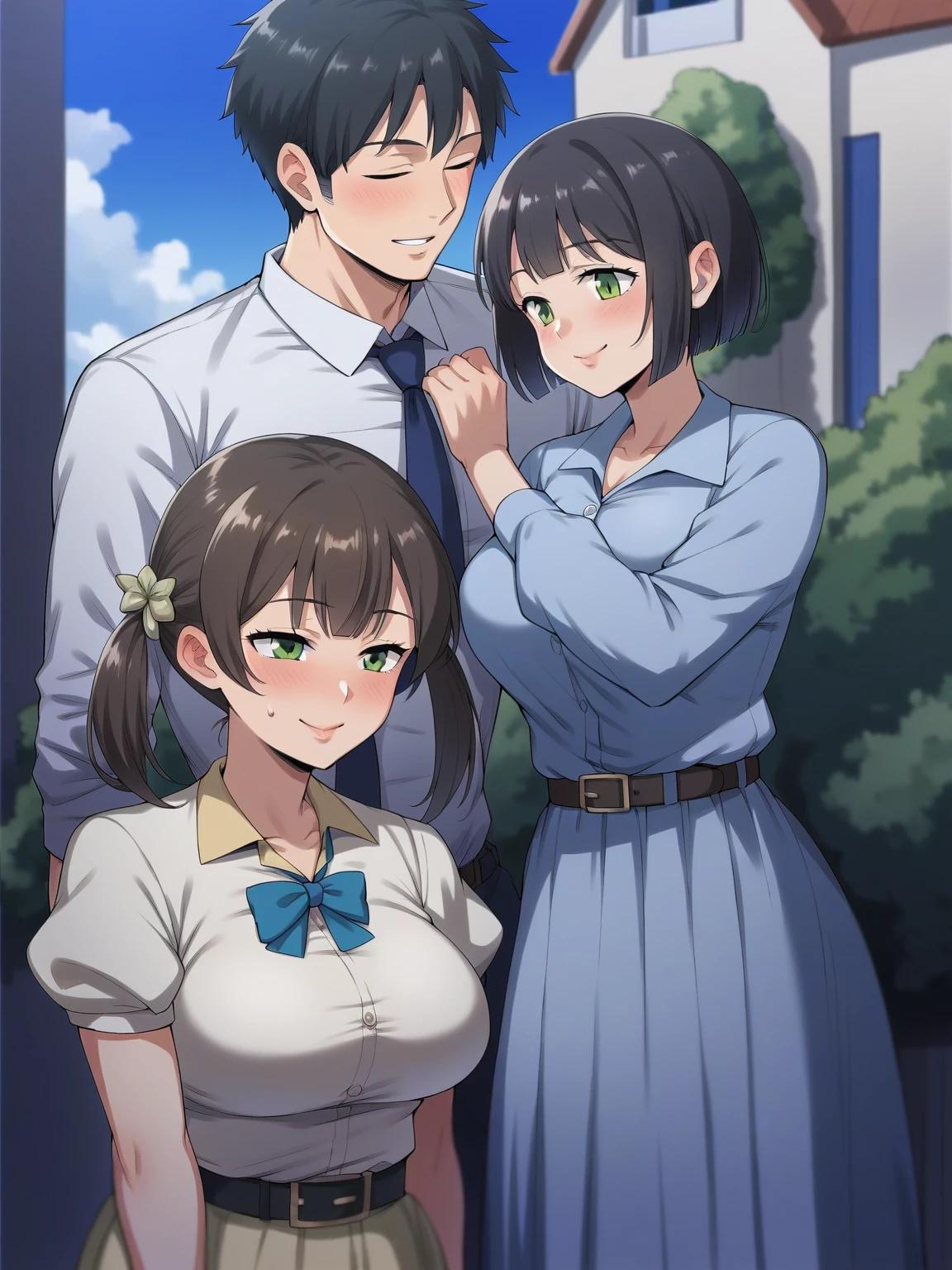 Uncle visits his son's family's house - Wife Lysa, Daughter Yuki thumbnail