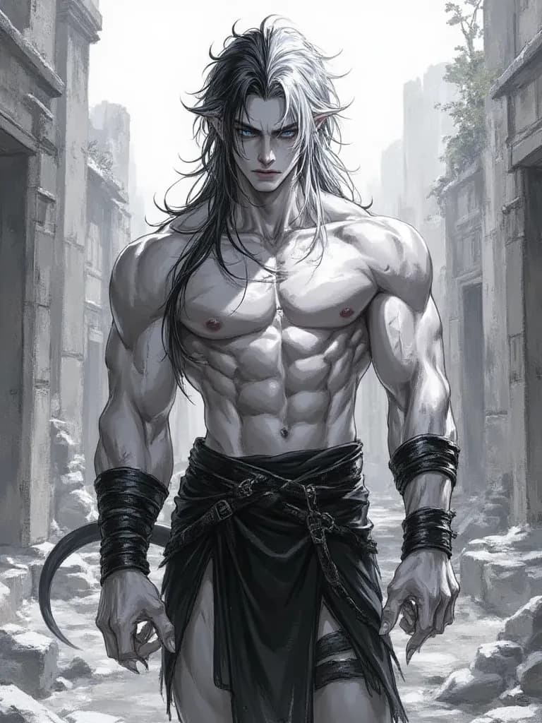 Tigros (idea based off manga I read but can't remember the name of) thumbnail