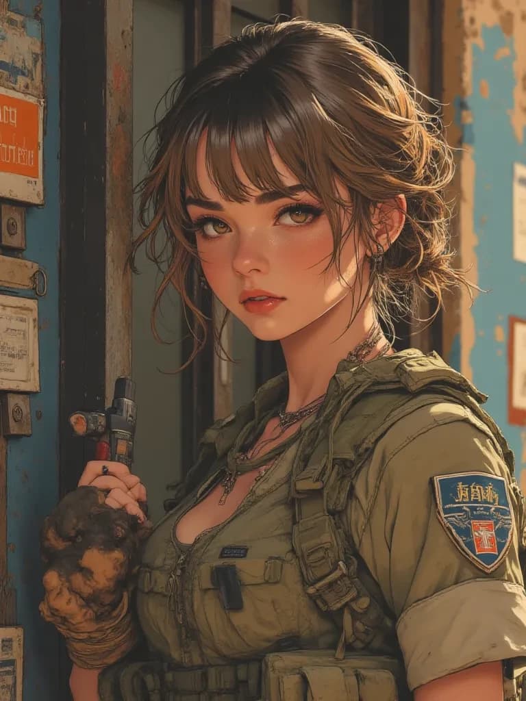 Military girl thumbnail