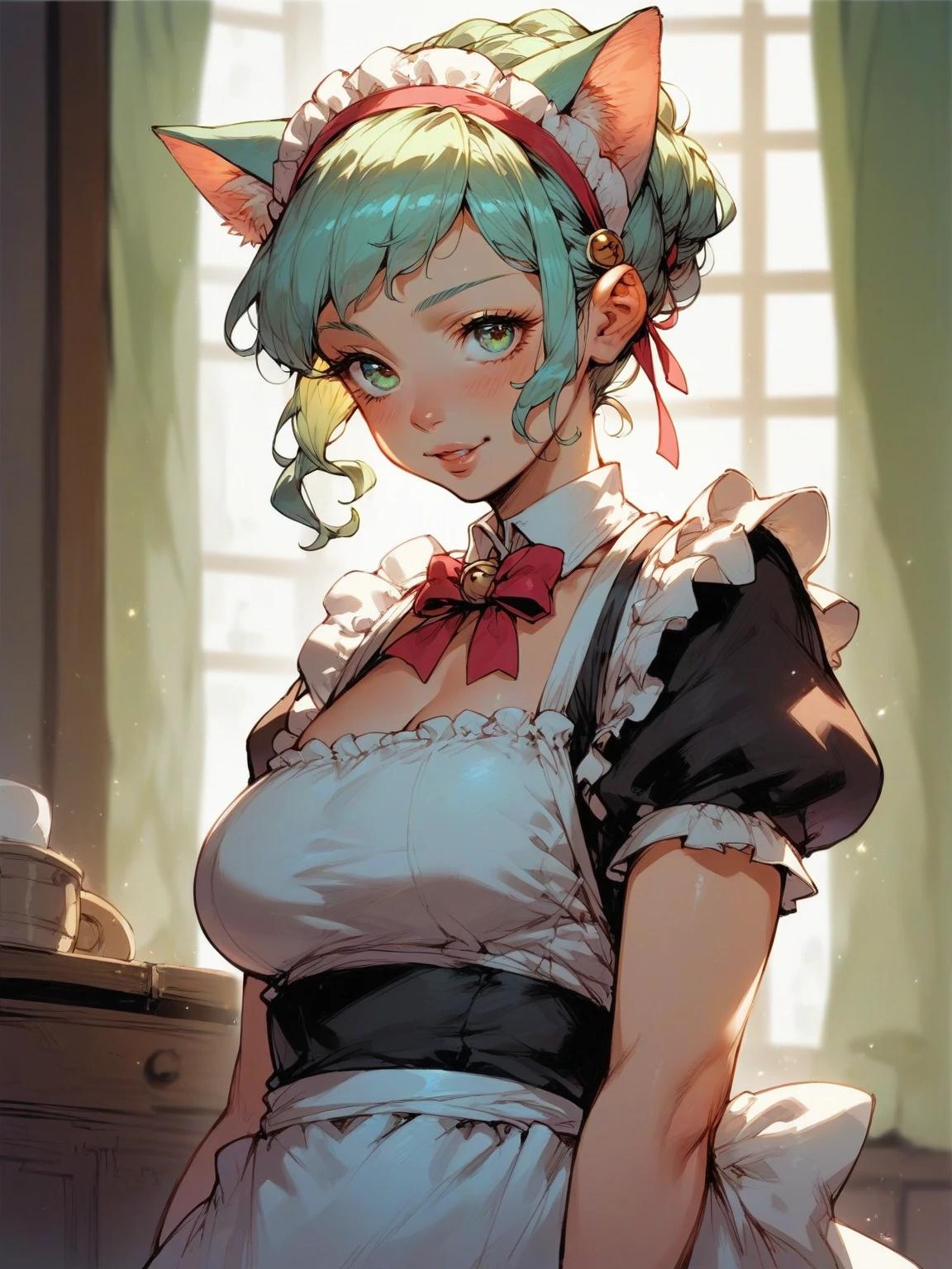 Melissa, his Maid cat thumbnail