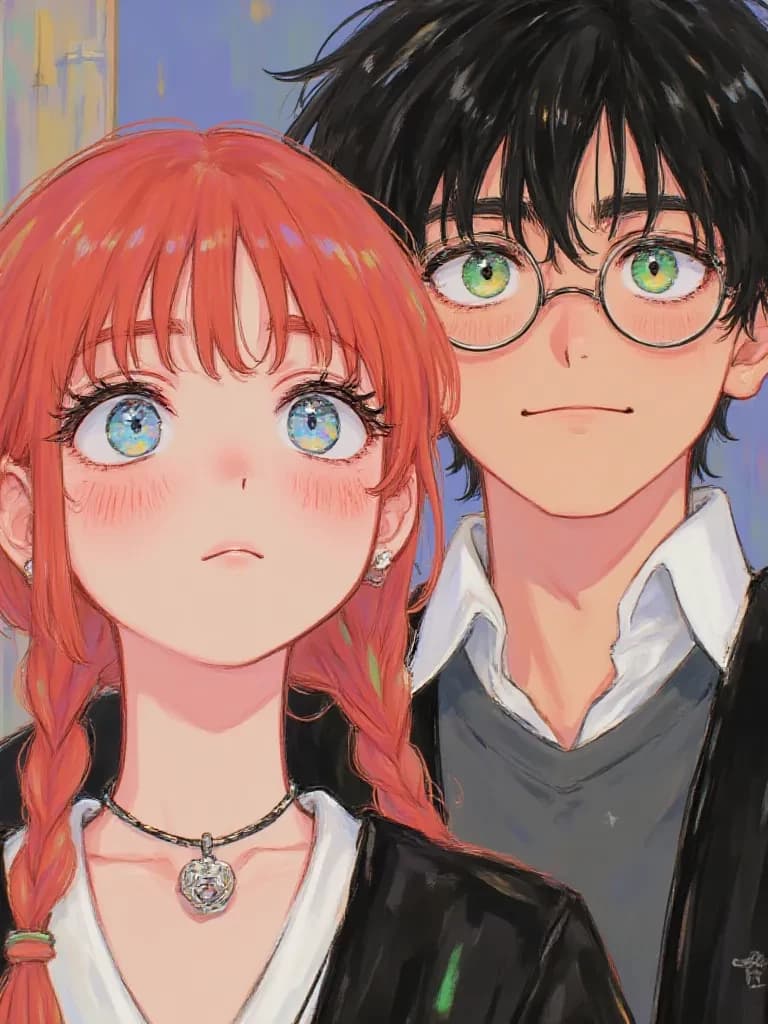 Hogwarts: Twins Harry James and Emily Lily Potter (second year) thumbnail