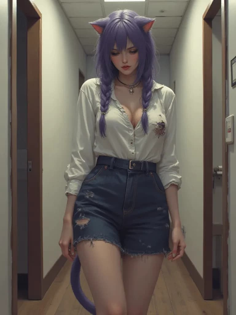 The cat girl thumbnail