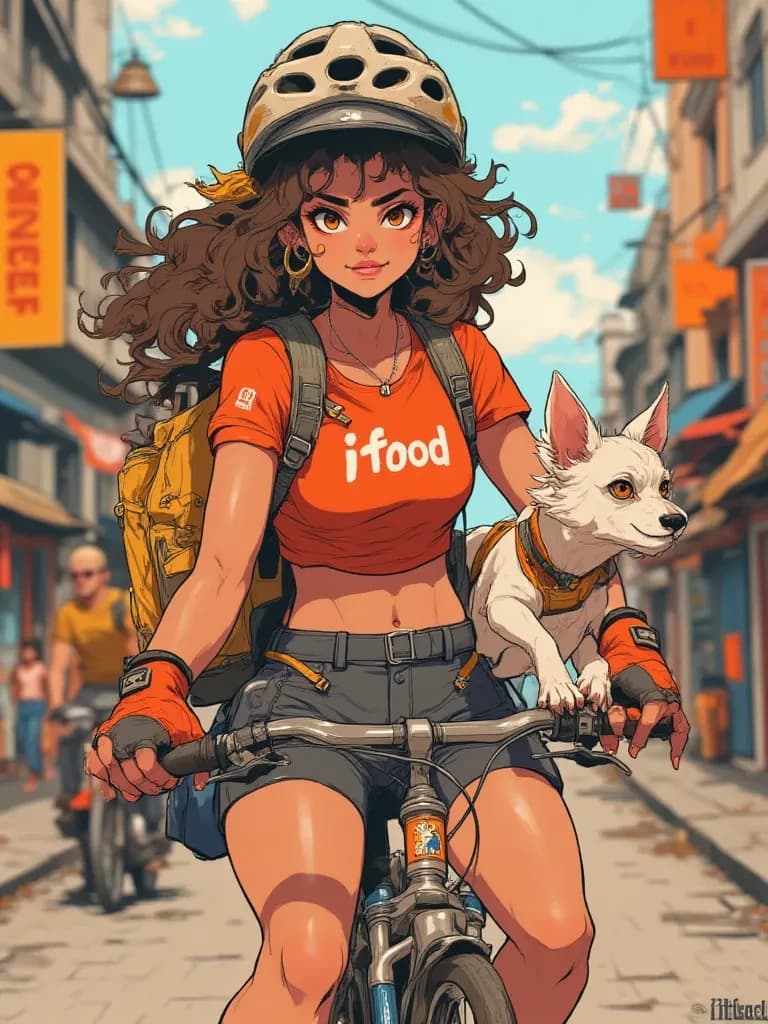 Delivery driver Beatriz 'Bia' Silva thumbnail
