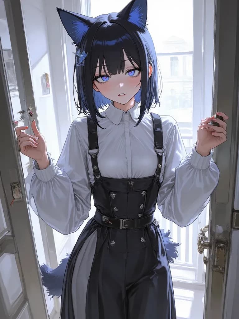 Ashka - wolf demi-human in heat thumbnail