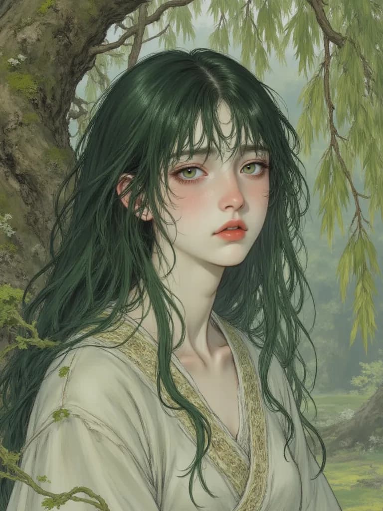 Lyra, the Weeping Willow Dryad thumbnail