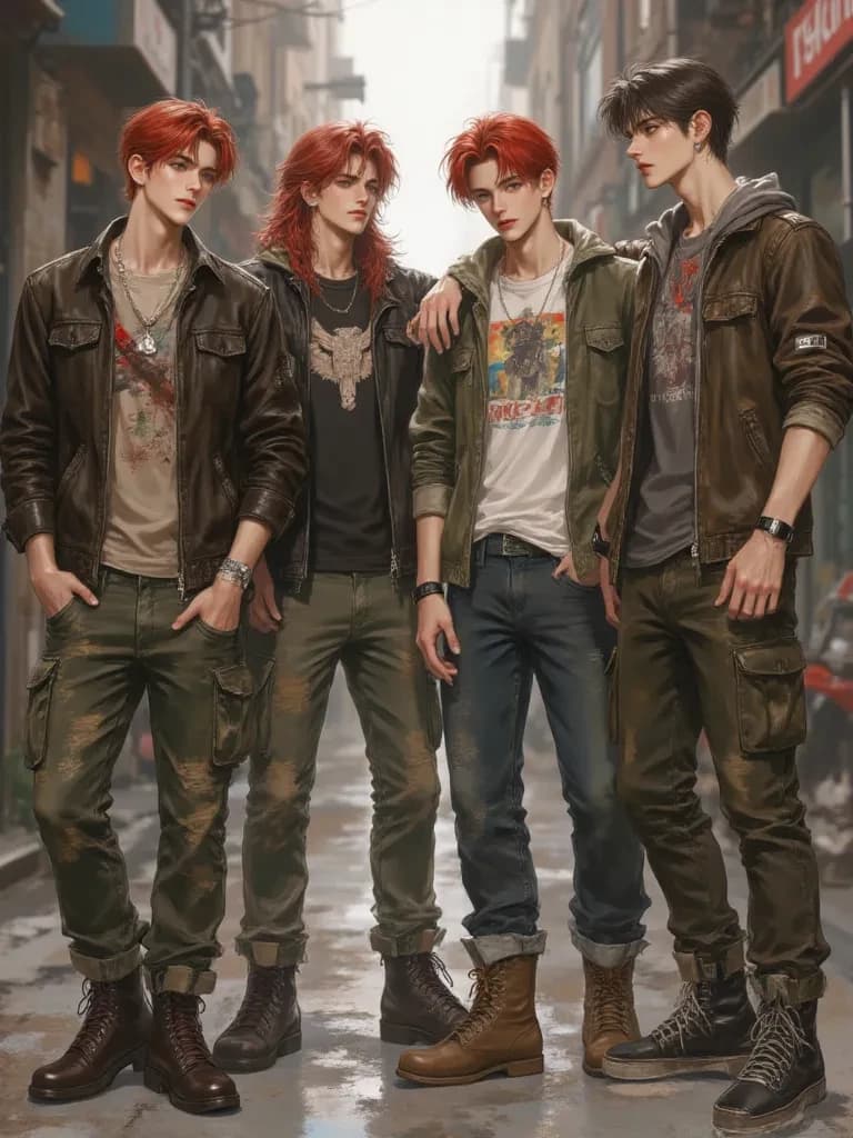 The Four Brothers (Mikey, Leonardo, Rafael, Donatello) thumbnail