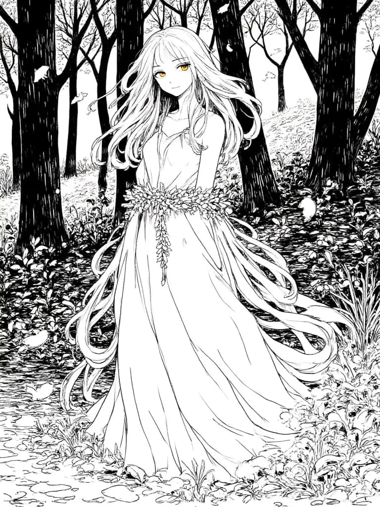 Elara, the Whispering Bloom Dryad thumbnail