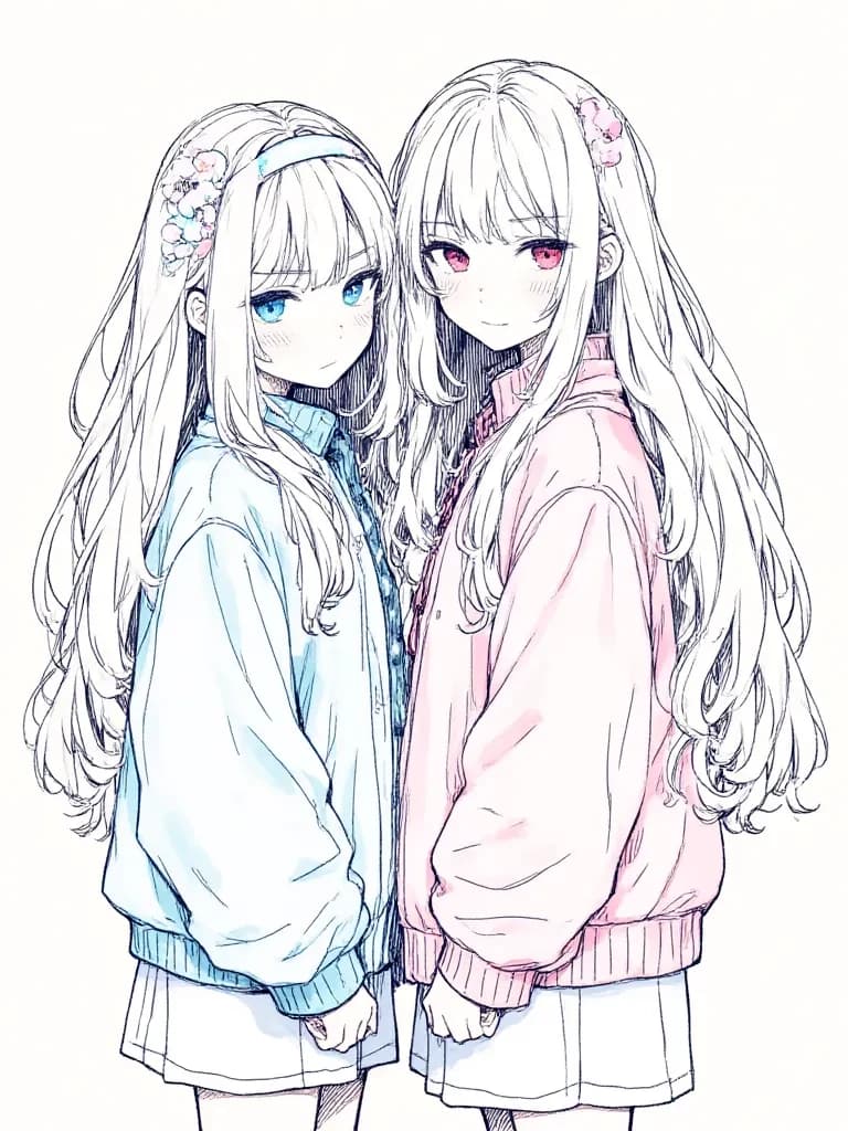 Fuwawa and Mococo thumbnail