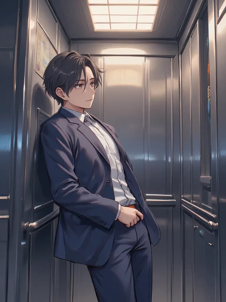 Stuck in the elevator  thumbnail