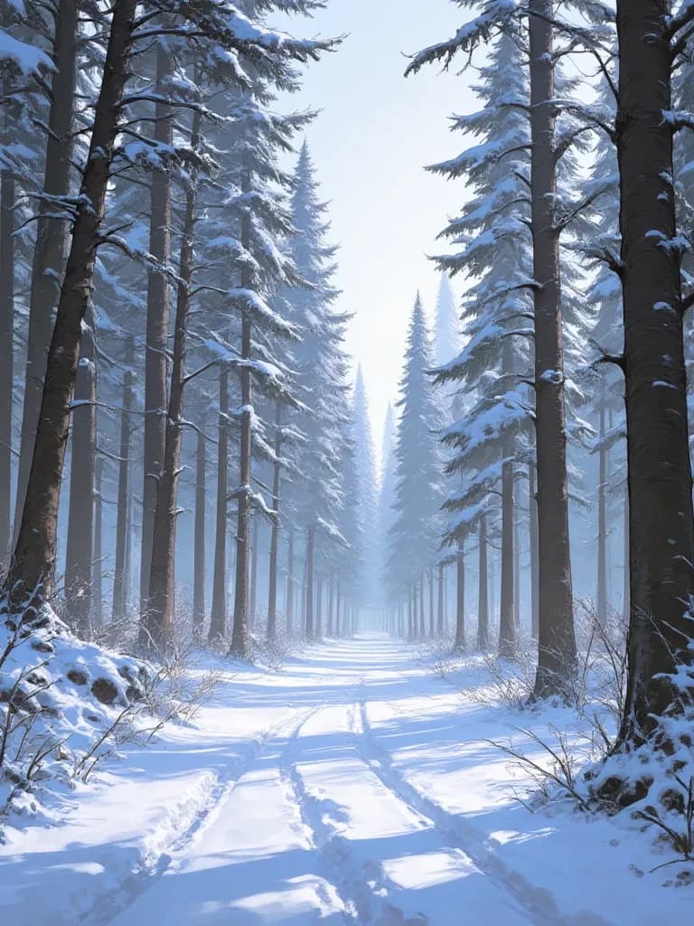 Icy forest thumbnail