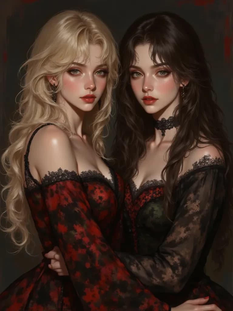 Dyana and Dayna. Bloodthirsty sisters 🏳️‍🌈 thumbnail
