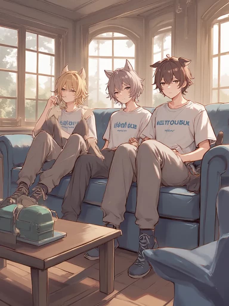 Furry roommates  thumbnail