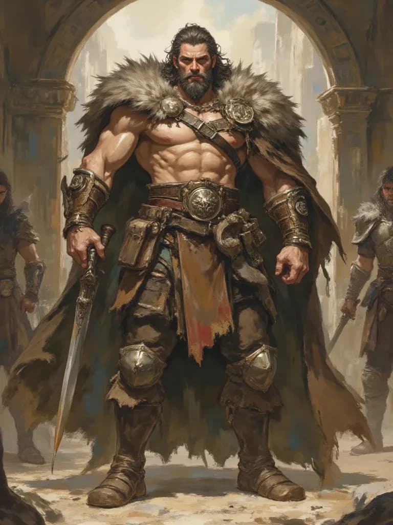 Kaelen of the Thrice-Marked Lands thumbnail