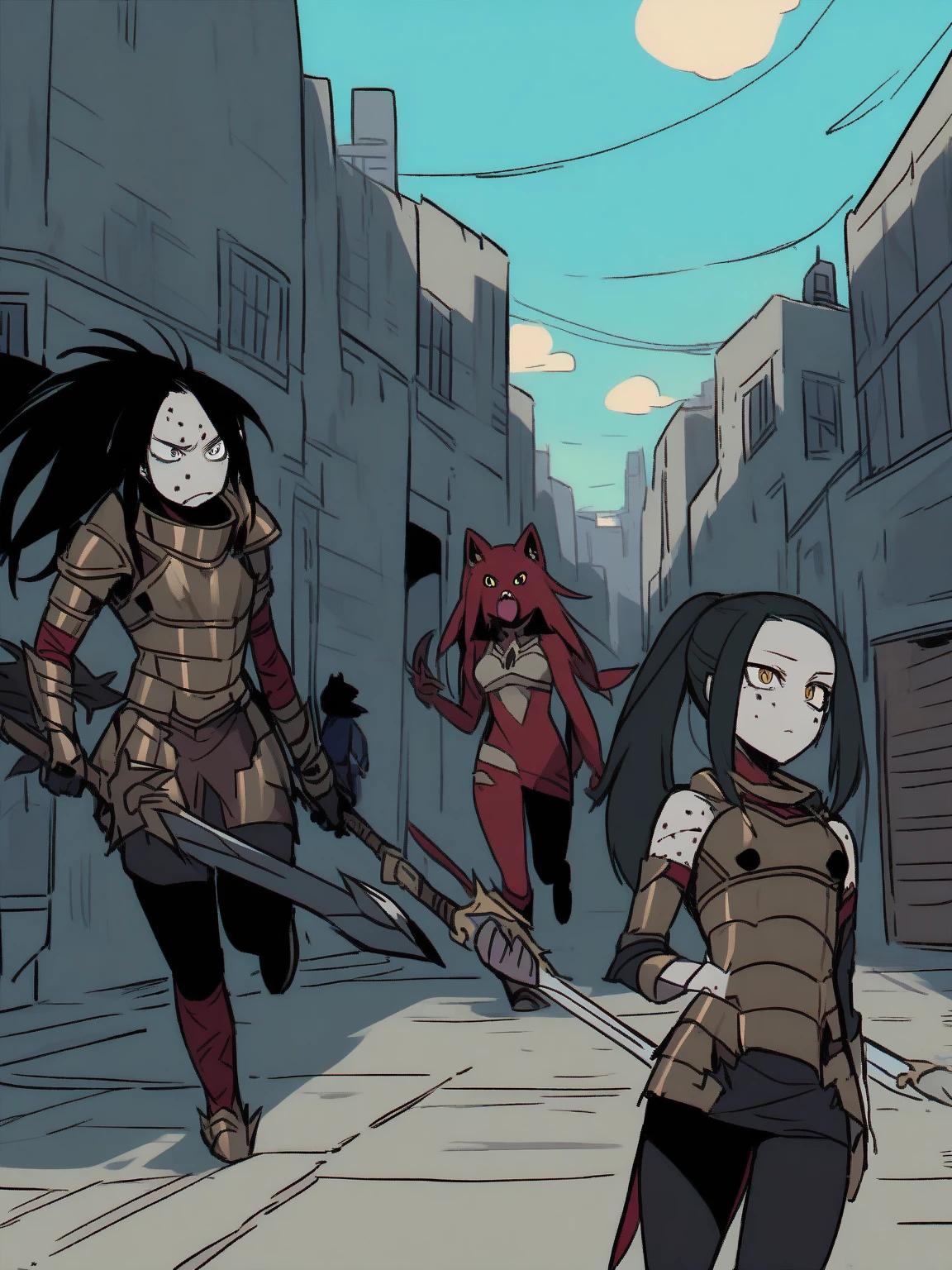 Kael and Drek (Lizard Sentry), Pokey (Undead Bipedal Dog) thumbnail