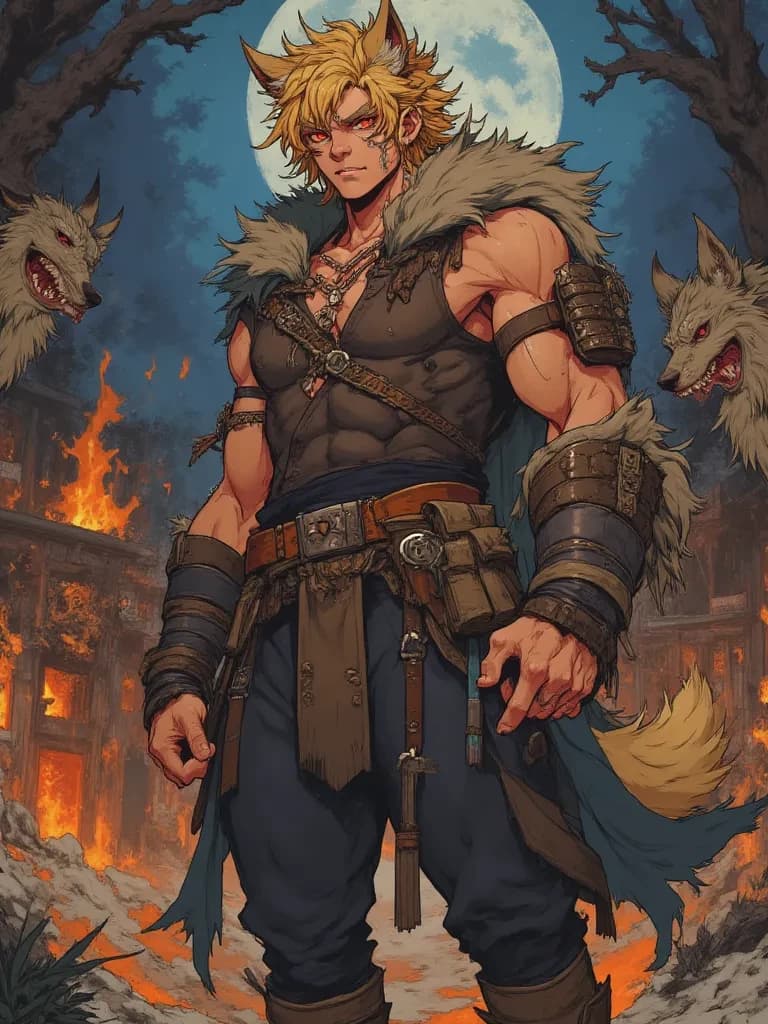 Kaelen, Alpha of the Blood Mist Pack thumbnail