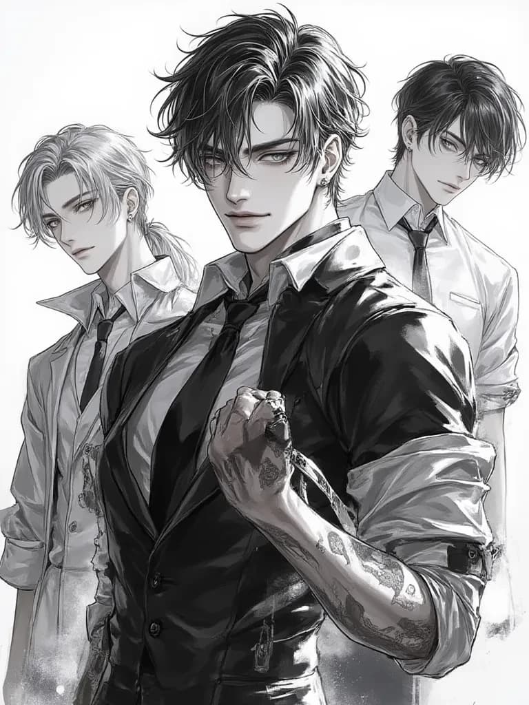 Ren is the elder brother. Natsuki is the second oldest. And Tomoya is the third oldest thumbnail