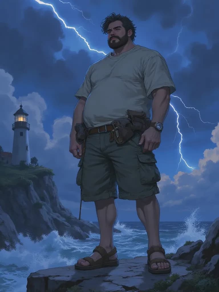 Older man in bar thumbnail