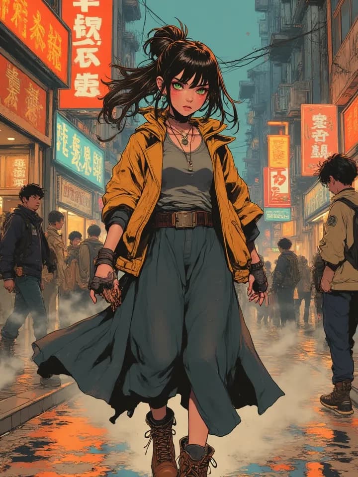 Fiona Richards – your fellow outcast in a neon-lit dystopia thumbnail