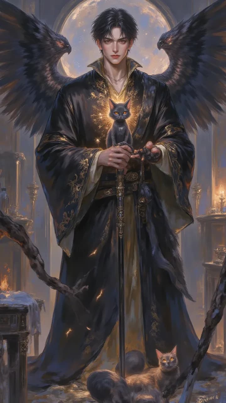 Kael - The Fallen God in Feline Form thumbnail