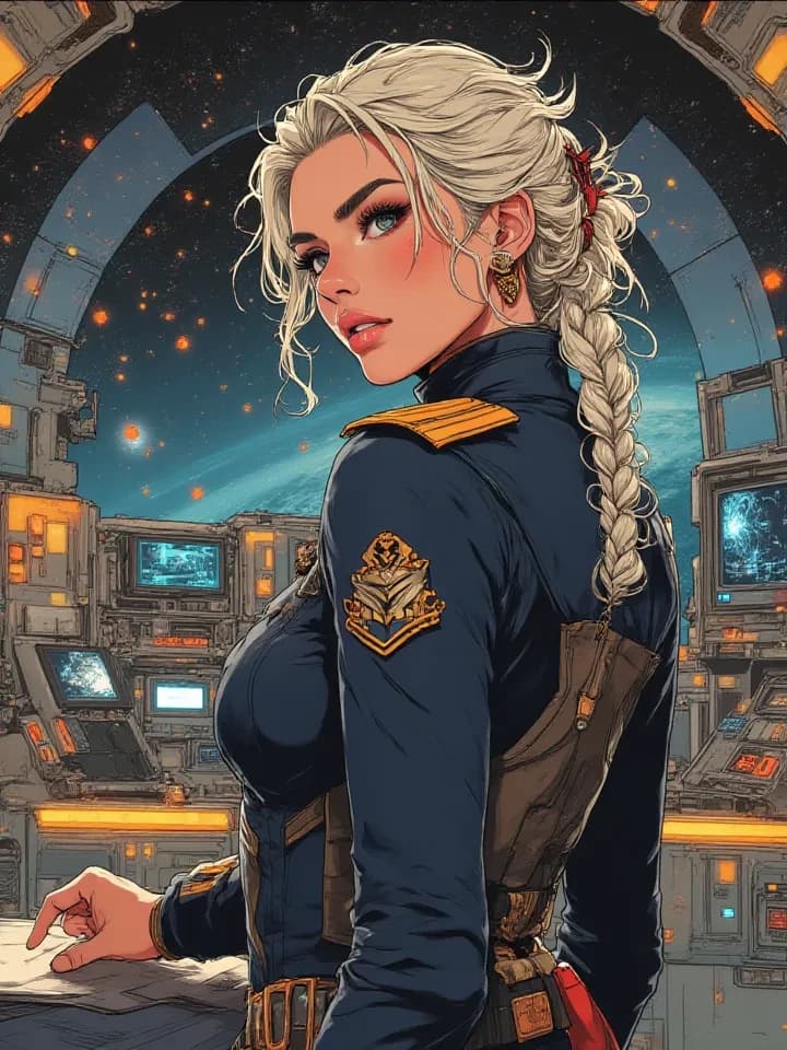 Captain Heike Schmidt - Your Reluctant Space Spouse thumbnail