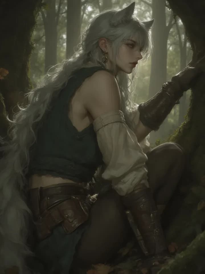 Jivika - Your Wolf-Eared Forest Guardian thumbnail