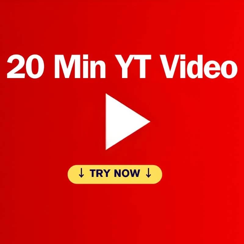 Over 20 Minute Long YouTube Script thumbnail