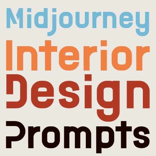 Midjourney Interior prompts thumbnail