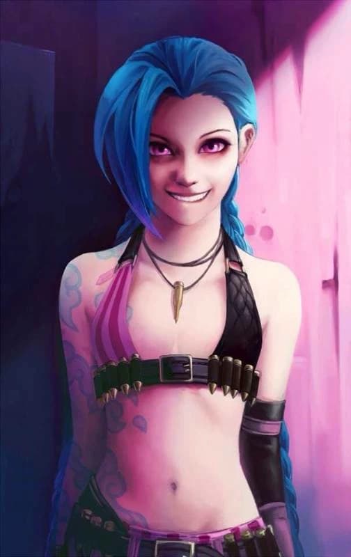 💙JINX 💜( from League Of Legends / Arcane) 🖼ImageGen🎨 thumbnail
