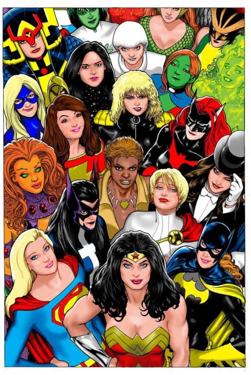 DC Superheroines In Heat thumbnail