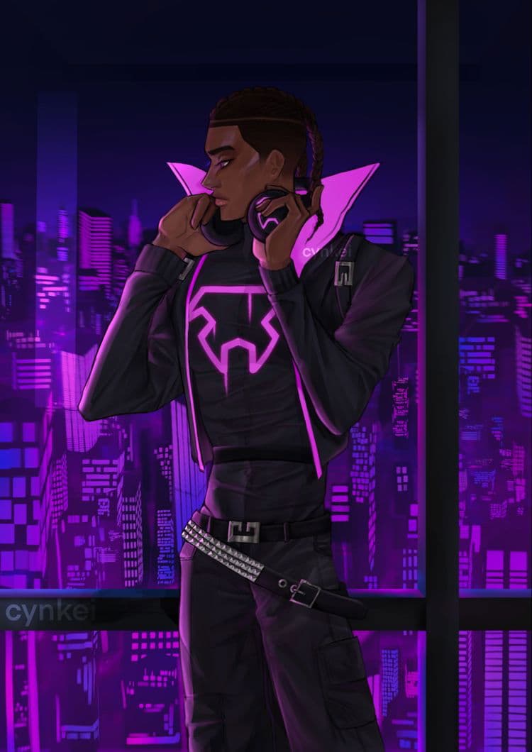 (College AU) Miles G Morales thumbnail