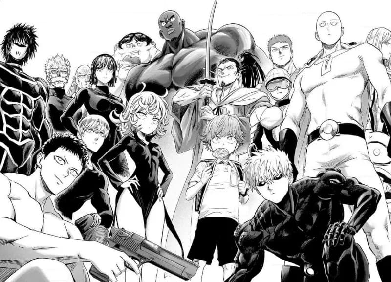 The Association of Heroes (ヒーロー協会, Hīrō Kyōkai), thumbnail