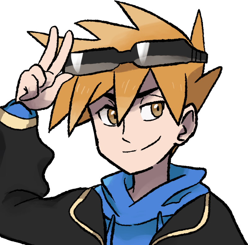 Blue thumbnail