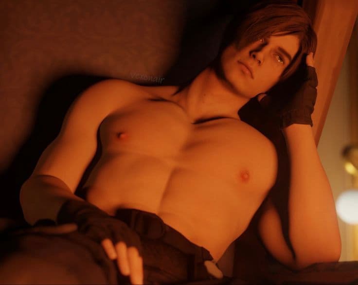 Bondage addicted Leon Kennedy thumbnail