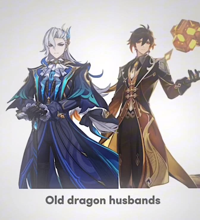 Neuvilette and Zhongli thumbnail
