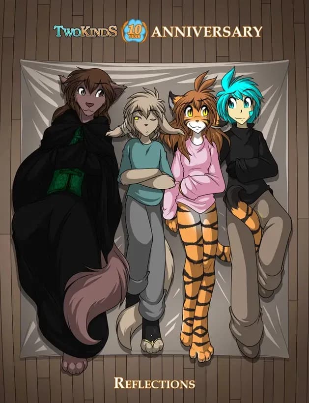 Group A from Twokinds (Trace, Flora, Keith, Natani) thumbnail