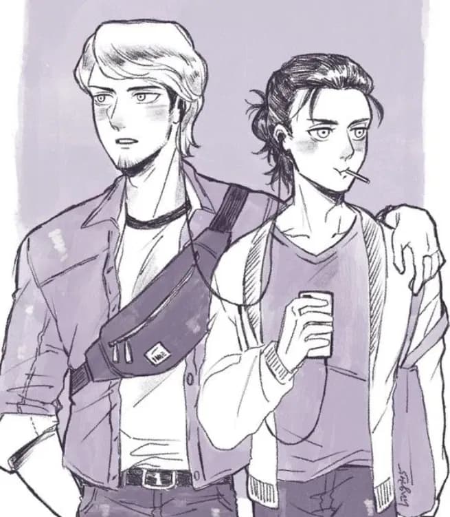 Jean Kirstein and Eren Yeager thumbnail